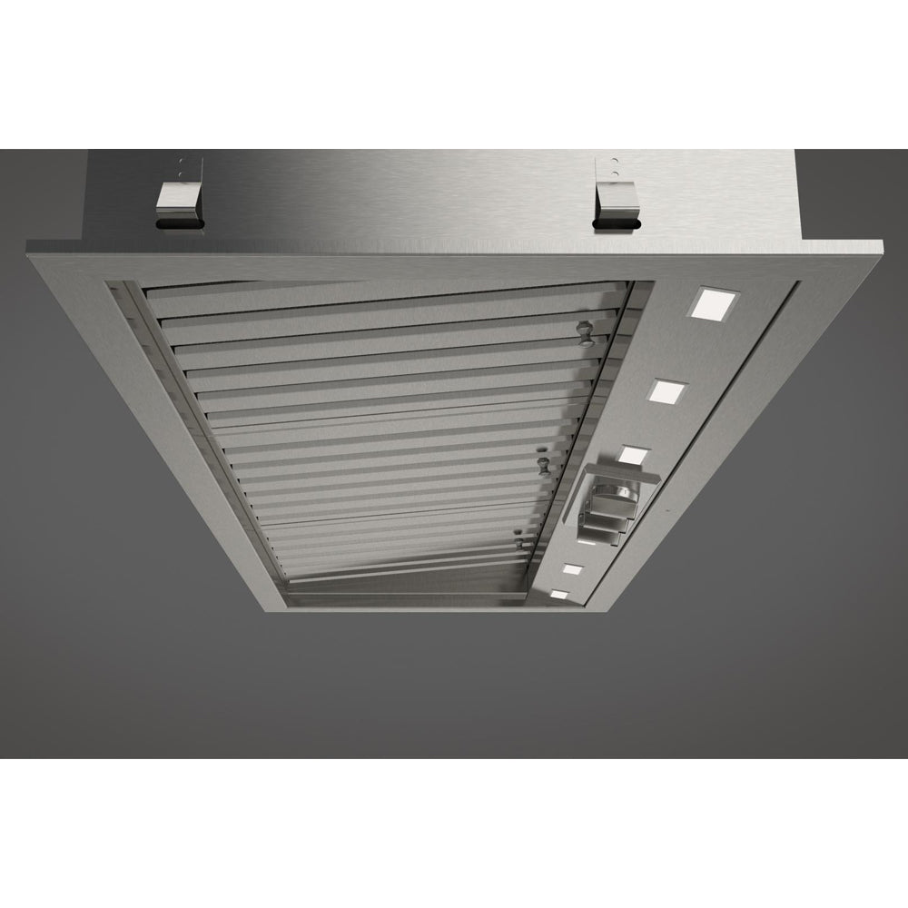 Fulgor Milano 46 in. 600 CFM Professional Range Hood Insert in Stainless Steel (F6BP46DS1)-