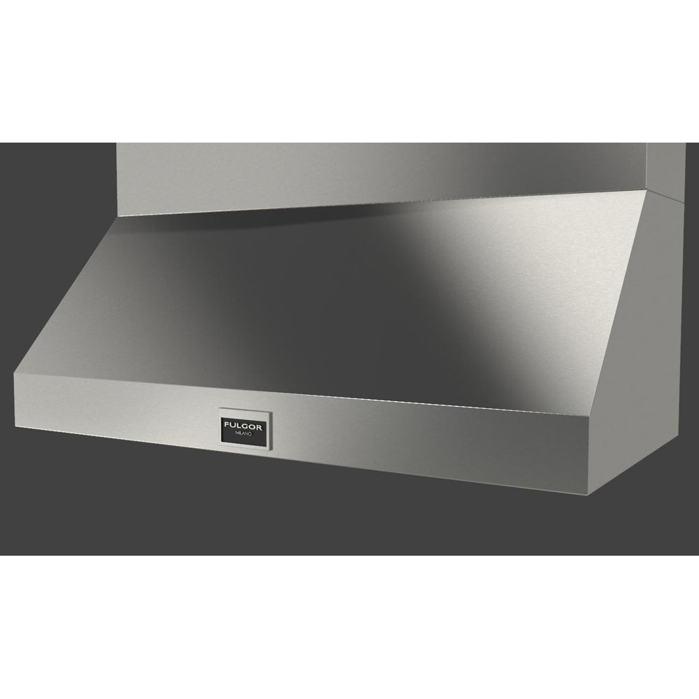 Fulgor Milano 48 in. 1000 CFM Professional Under Cabinet Range Hood with Knob Control in Stainless Steel (F6PH48DS1)-