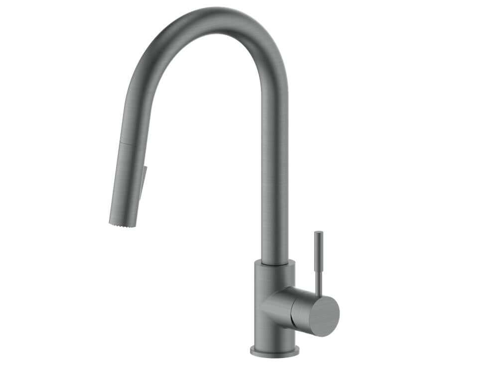 ZLINE Gemini Kitchen Faucet in Gun Metal (GEM-KF-GM)