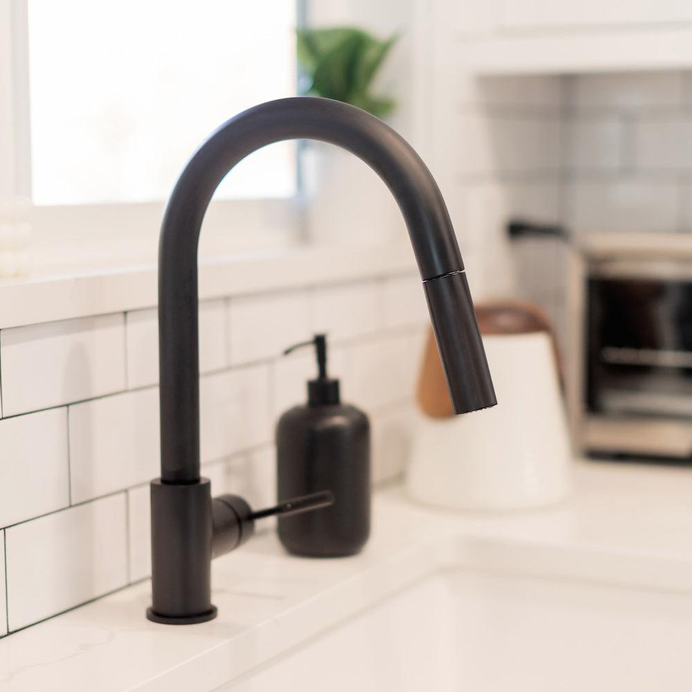 ZLINE Gemini Kitchen Faucet (GEM-KF) Matte Black