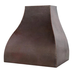 Premier Copper 36 in. Campana Wall Mounted Range Hood in Hammered Copper main image.