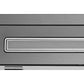 Hauslane Chef 30 in. Convertible Black Stainless Steel Wall Mount Range Hood (WM-590BSS-30) close-up, LED lighting.