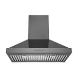 Hauslane Chef 30 in. Convertible Black Stainless Steel Wall Mount Range Hood (WM-590BSS-30)
