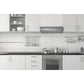 Hauslane Chef 30 in. Convertible Stainless Steel Under Cabinet Range Hood (UC-B018SS-30) lifestyle, in a modern kitchen.