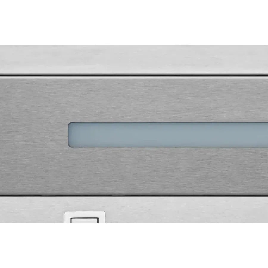 Hauslane Chef 30 in. Convertible Stainless Steel Under Cabinet Range Hood (UC-B018SS-30) LED light bar.