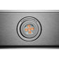 Hauslane Chef Convertible Stainless Steel Wall Mount Range Hood (WM-538SS) close-up, LED lighting.