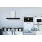 Hauslane Chef Convertible Stainless Steel Wall-Mount Range Hood (WM-739SS) lifestyle, in a modern kitchen.