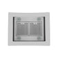 Hauslane Chef Convertible Stainless Steel Island Mount Range Hood (IS-200SS) under.