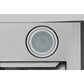 Hauslane Chef Convertible Stainless Steel Island Mount Range Hood (IS-200SS) LED lighting.