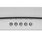 Hauslane Chef Convertible Stainless Steel Wall Mount Range Hood with Size Options (WM-600SS) close-up, button controls.