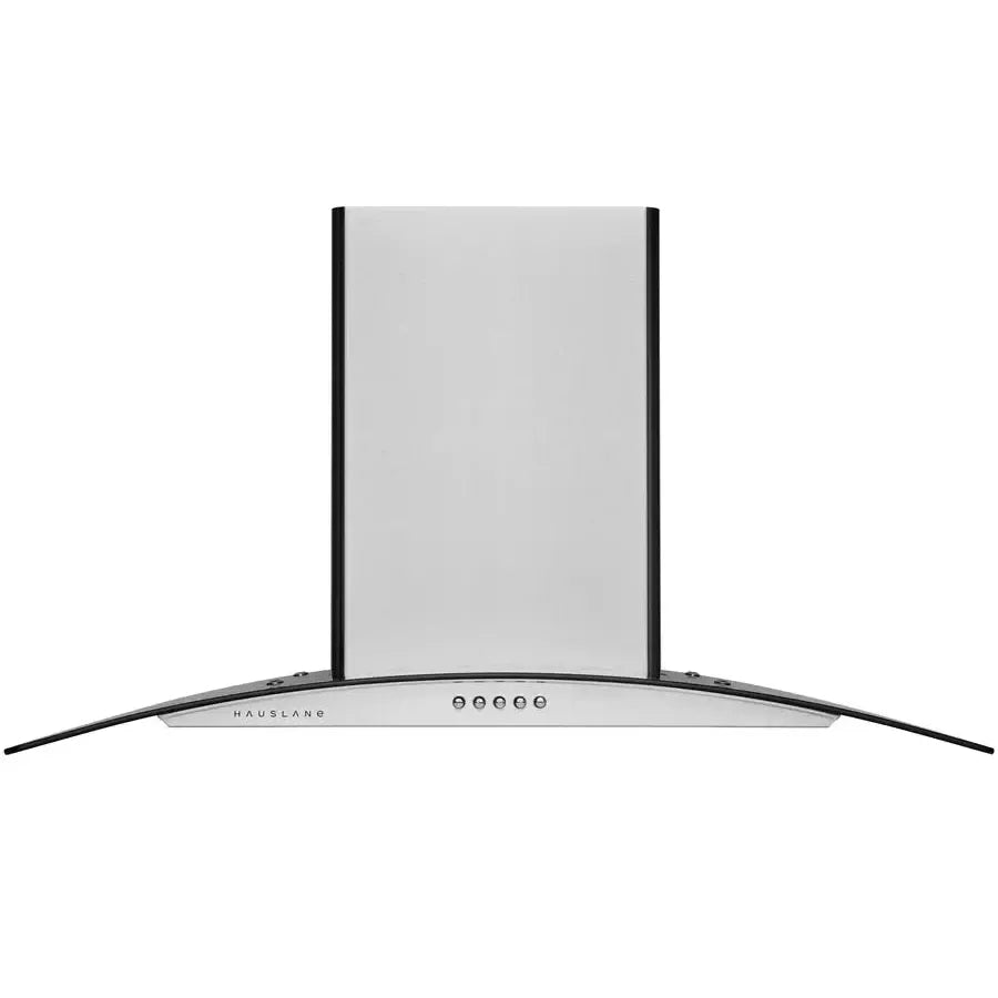 Hauslane Chef Convertible Stainless Steel and Glass Wall Mount Range Hood with Size Options (WM-600SS) main image.
