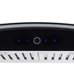 Hauslane Chef Convertible Stainless Steel Wall Mount Range Hood (WM-639SS) close-up, touch controls.
