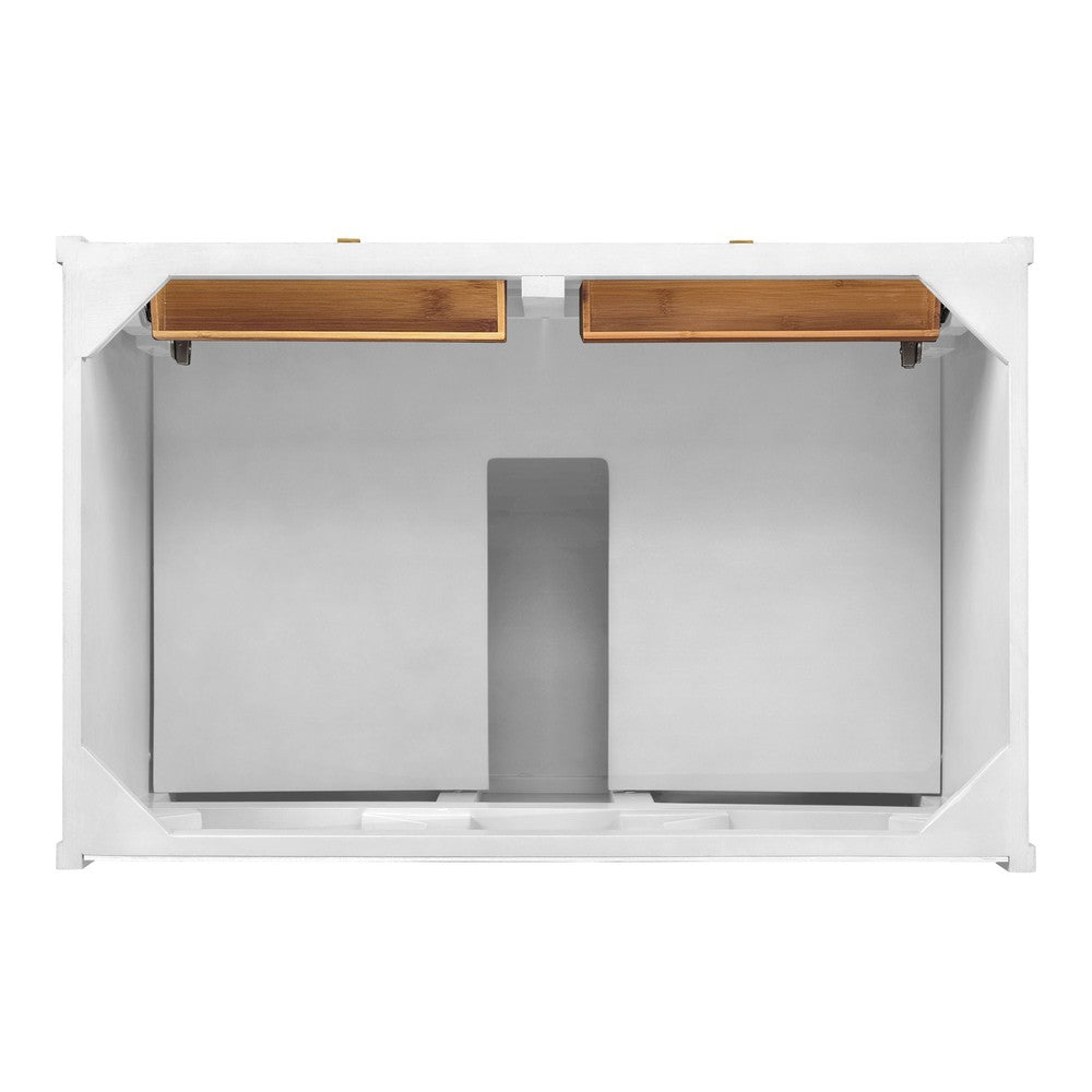 James Martin Vanities Chicago Collection 36 in. Single Vanity in Glossy White, Cabinet Only 