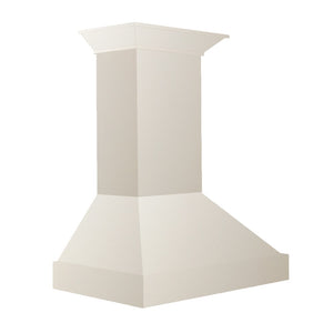 ZLINE Ducted Wooden Wall Mount Range Hood in Cottage White (KBTT)