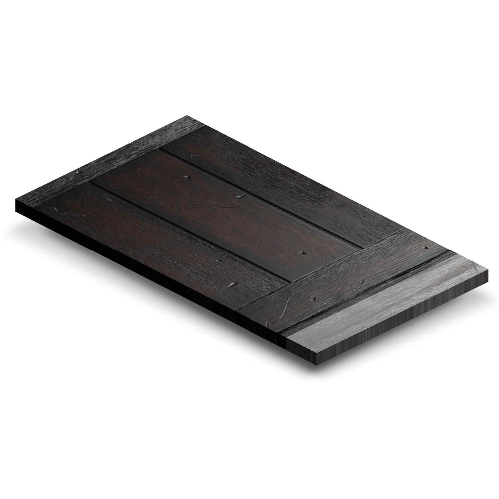 ZLINE 6 x 4 Rustic Dark Wood Sample (WS-D) main image.