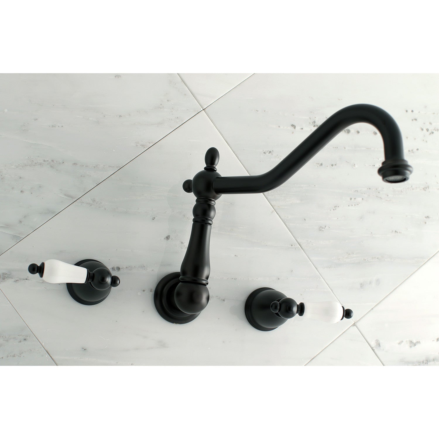 Kingston Brass Heritage Wall Mount Roman Tub Faucet (KS1025PL) Oil Rubbed Bronze