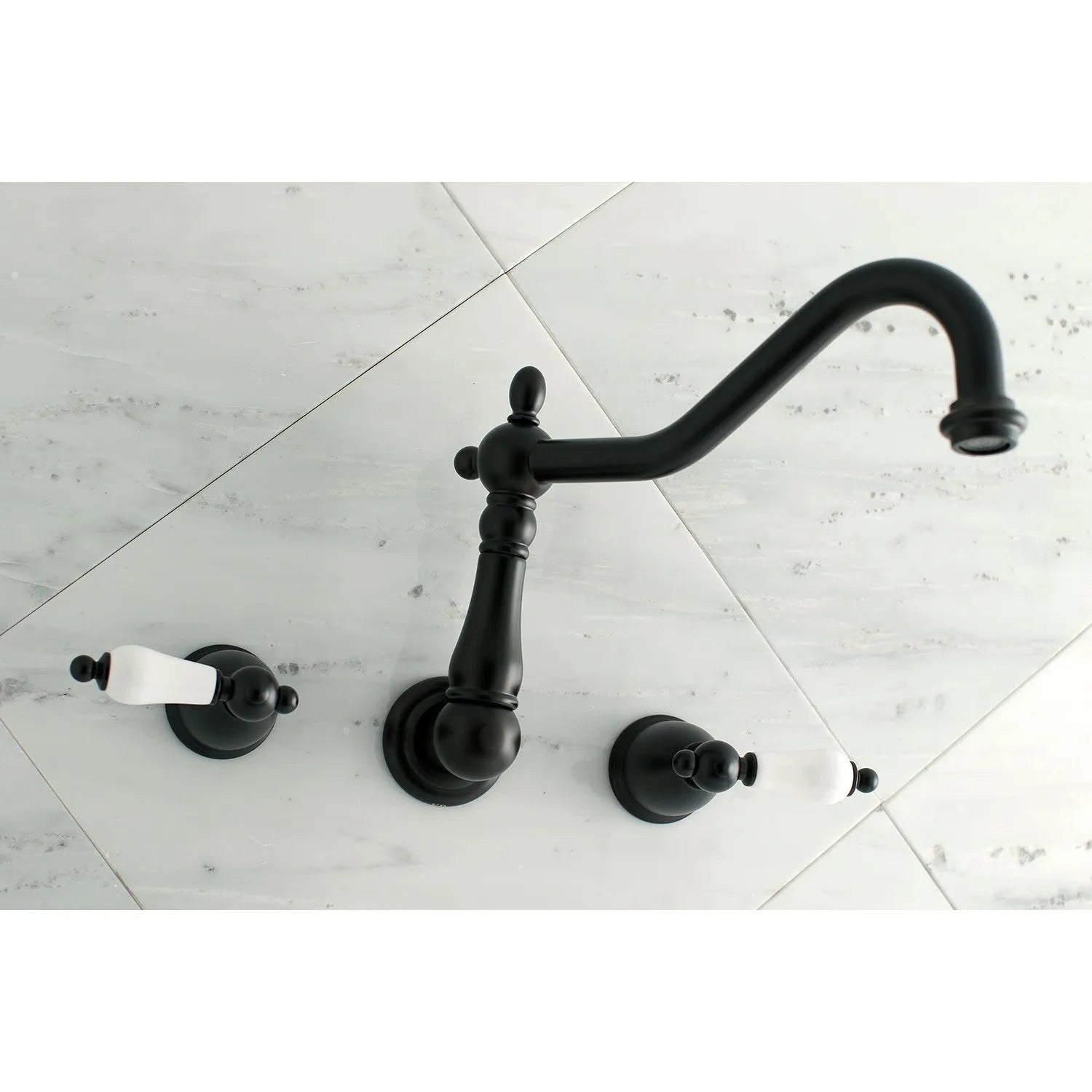 Kingston Brass Heritage Wall Mount Roman Tub Faucet (KS1025PL) Oil Rubbed Bronze