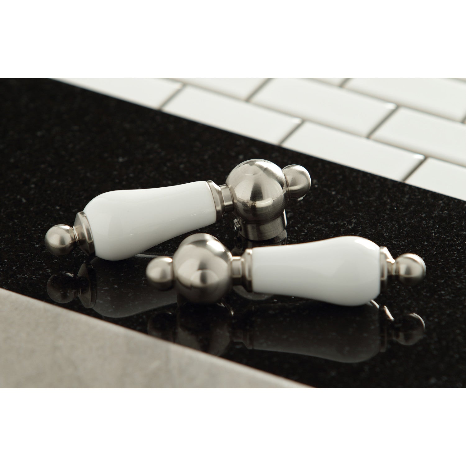 Kingston Brass Two-Handle 3-Hole Deck Mount Roman Tub Faucet (KS23)