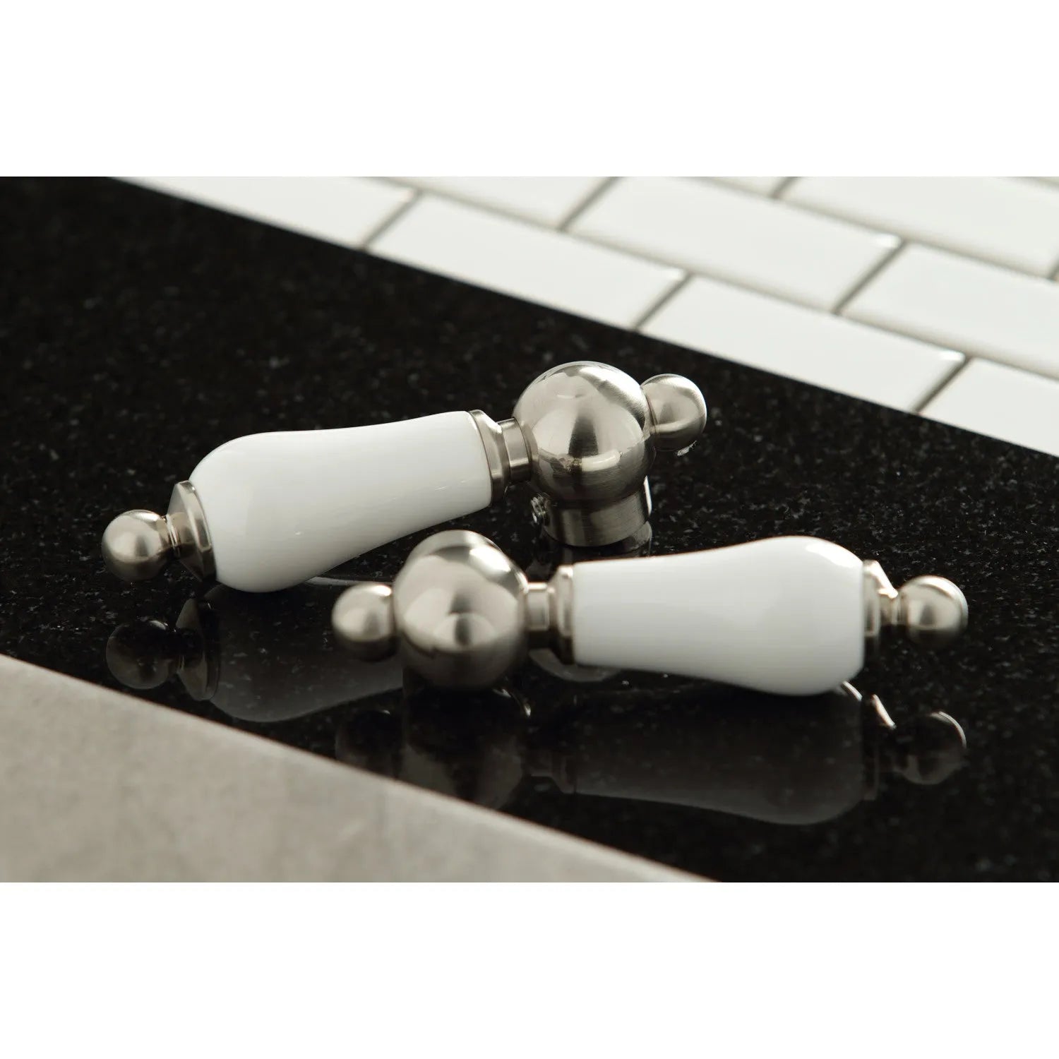 Kingston Brass Two-Handle 3-Hole Deck Mount Roman Tub Faucet (KS23)