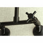 Kingston Brass Concord 8 in. Adjustable Center Wall Mount Kitchen Faucet (KS414) Matte Black