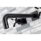 Kingston Brass Millennium Wall Mount Tub Faucet Matte Black