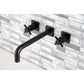 Kingston Brass Concord Wall Mount Tub Faucet (KS6025DX) Oil Rubbed Bronze