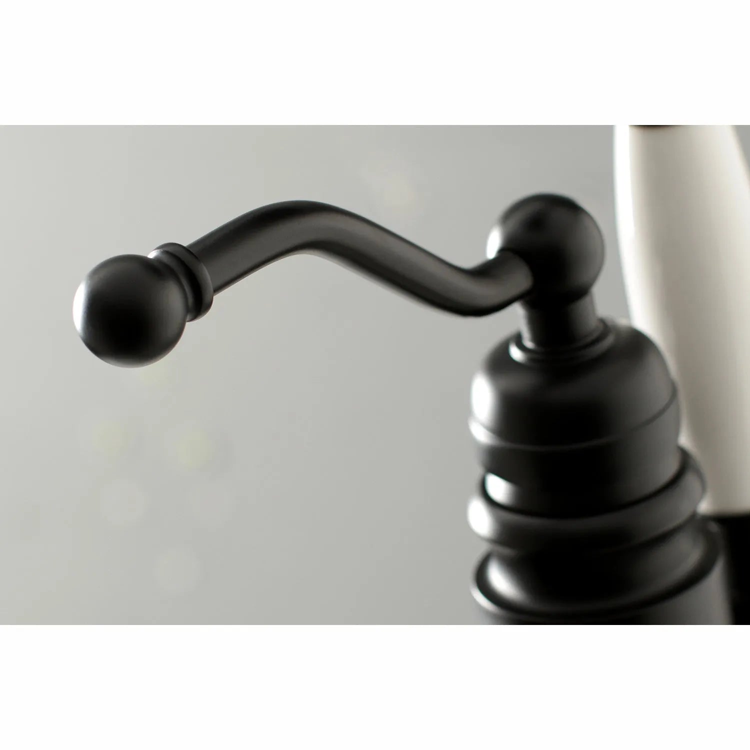 Kingston Brass English Country Freestanding Tub Faucet with Hand Shower (KS7130ABL) Matte Black