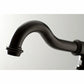 Kingston Brass English Country Freestanding Tub Faucet with Hand Shower (KS7130ABL) Matte Black