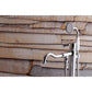 Kingston Brass Kaiser Freestanding Tub Faucet with Hand Shower in Polished Chrome