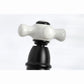 Kingston Brass English Country 8" Bridge Kitchen Faucet with Sprayer (KS7270PXBS) Matte Black