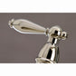 Kingston Brass English Country Kitchen Faucet with Side Sprayer (KS7276ALBS) Polished Nickel