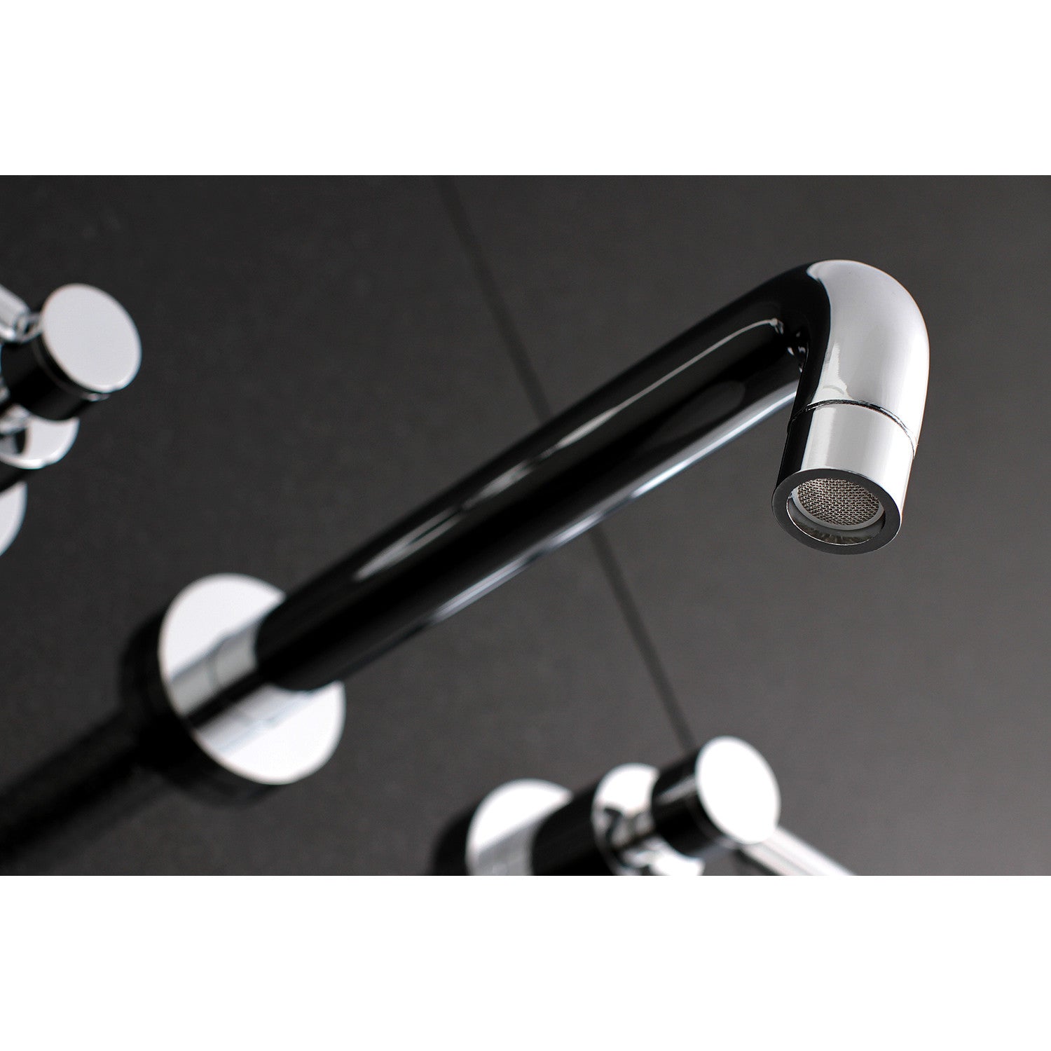 Kingston Brass Concord Two-Handle Wall Mount Tub Faucet (KS8021DL) Polished Chrome