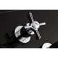 Kingston Brass Millennium Two-Handle Wall Mount Tub Faucet Polished Chrome