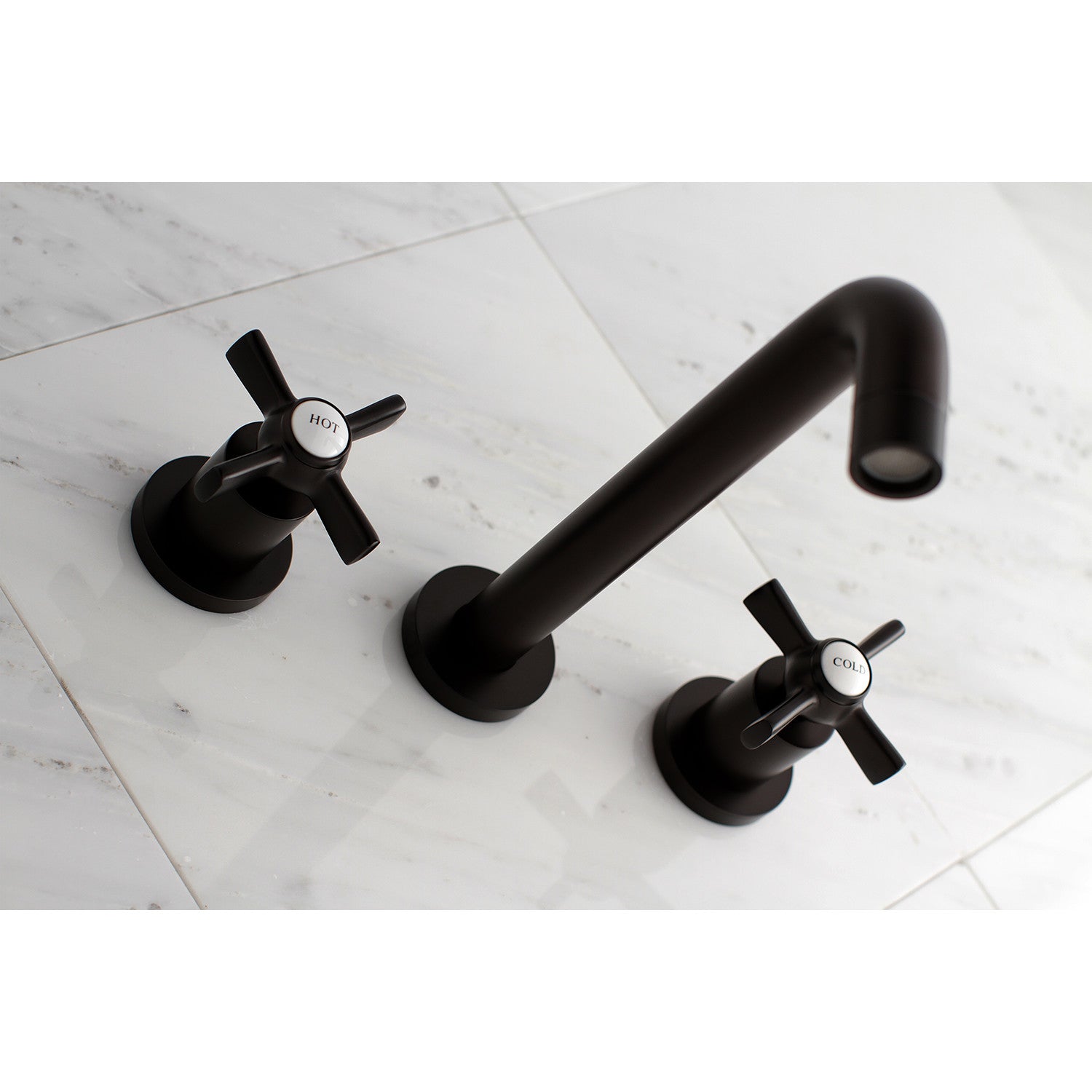 Kingston Brass Millennium Two-Handle Wall Mount Tub Faucet Oil Rubbed Bronze
