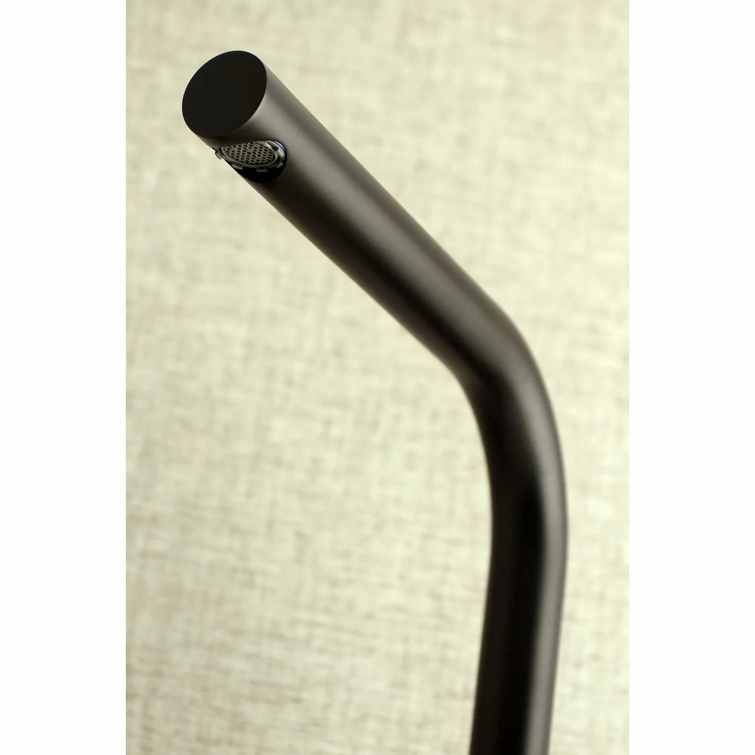 Kingston Brass Concord 8 in. Adjustable Center Wall Mount Kitchen Faucet (KS812) Matte Black