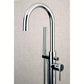 Kingston Brass Concord Freestanding Tub Faucet with Hand Shower (KS8151DL) Polished Chrome
