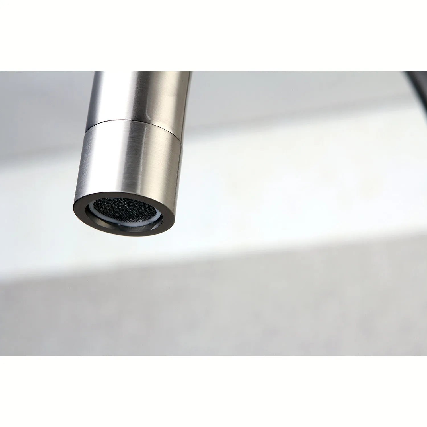 Kingston Brass Concord Freestanding Tub Faucet with Hand Shower (KS8158DL) Brushed Nickel