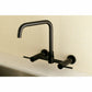 Kingston Brass Concord 8 in. Centerset Wall Mount Kitchen Faucet (KS8165DL) Oil Rubbed Bronze