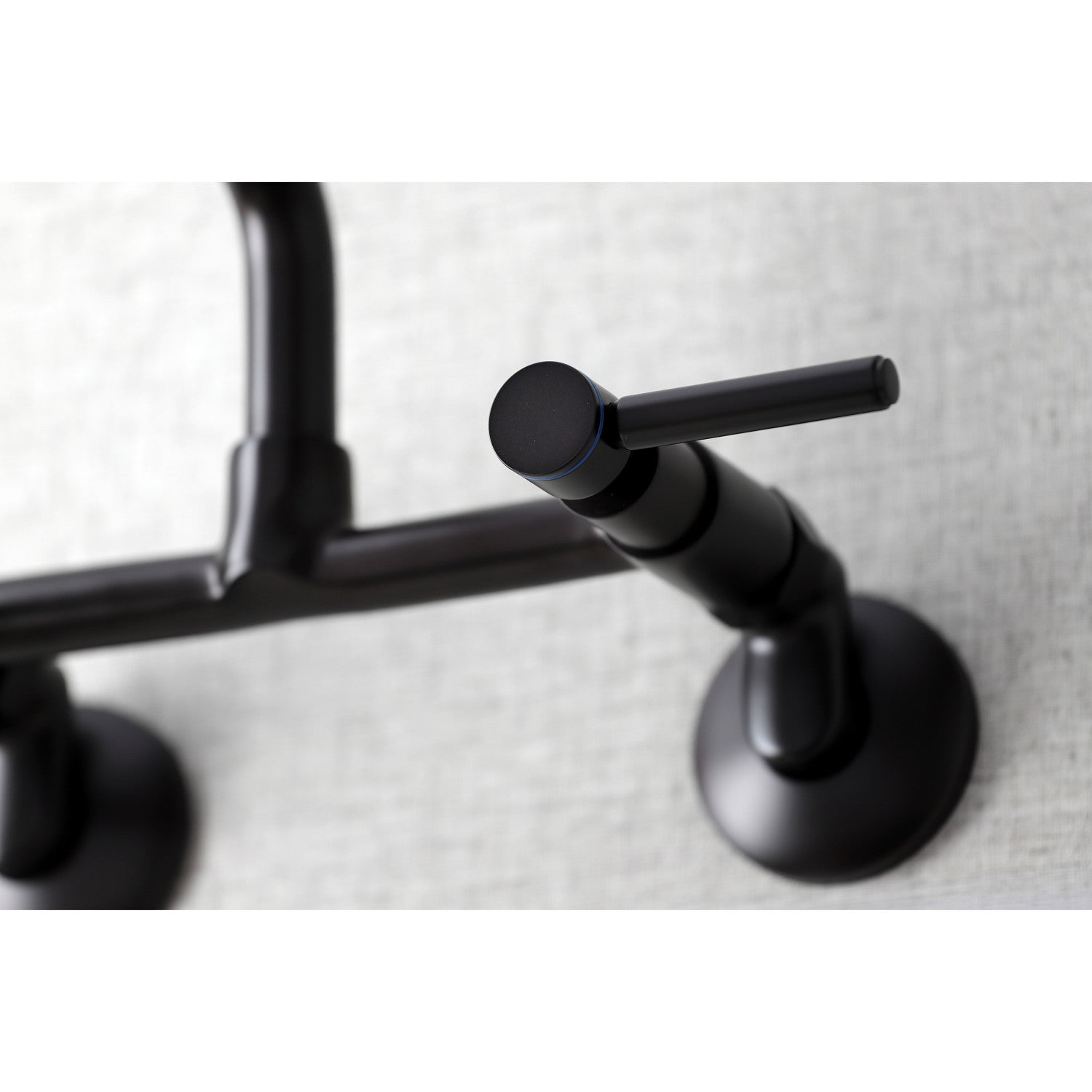 Kingston Brass Concord Two-Handle Wall-Mount Kitchen Faucet (KS823ORB) Oil Rubbed Bronze