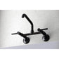 Kingston Brass Concord Two-Handle Wall-Mount Kitchen Faucet (KS823ORB) Oil Rubbed Bronze