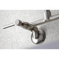 Kingston Brass Concord Two-Handle Wall-Mount Kitchen Faucet (KS823SN) Brushed Nickel