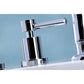 Kingston Brass Widespread Kitchen Faucet (KS8721DL) Polished Chrome