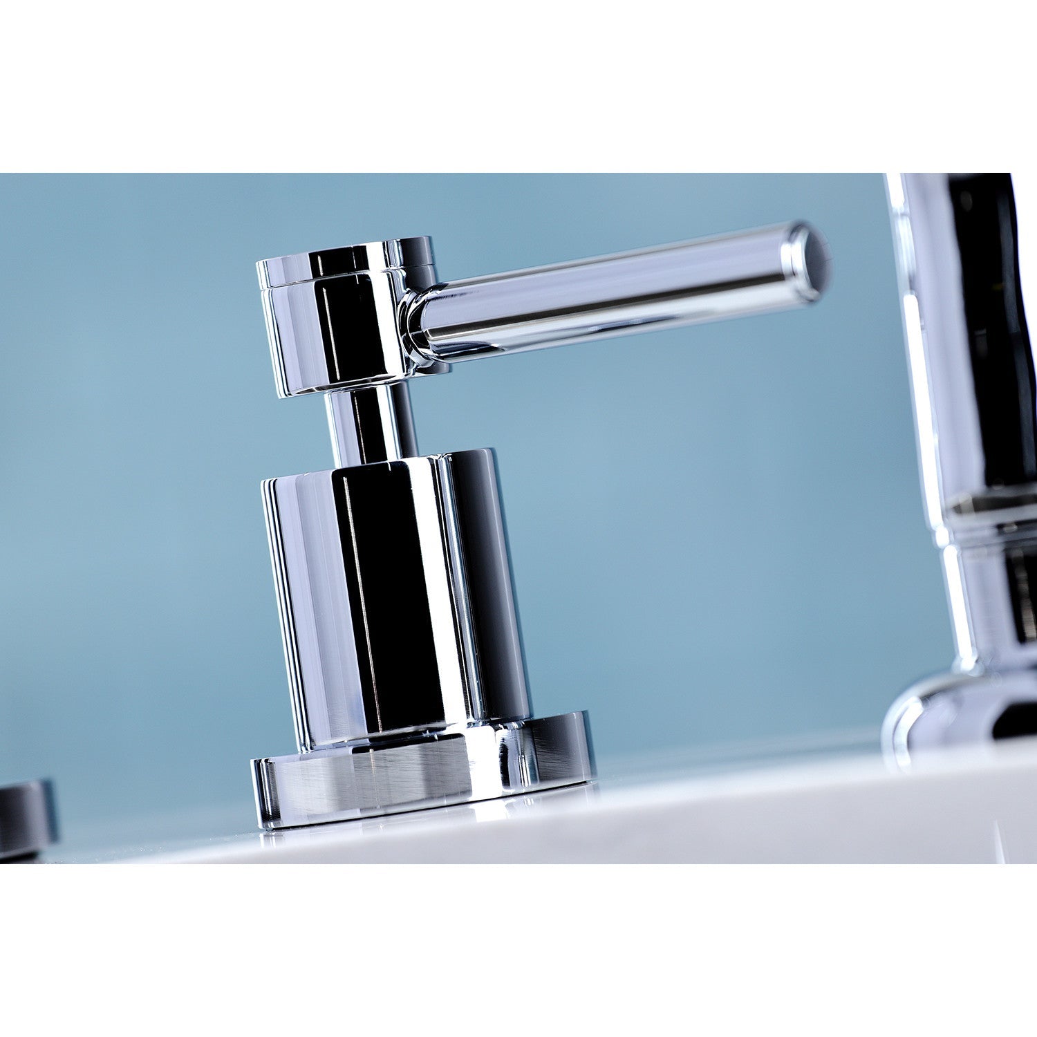 Kingston Brass Widespread Kitchen Faucet (KS8721DL) Polished Chrome
