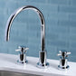 Kingston Brass Widespread Kitchen Faucet in Polished Chrome (KS8721DXLS)