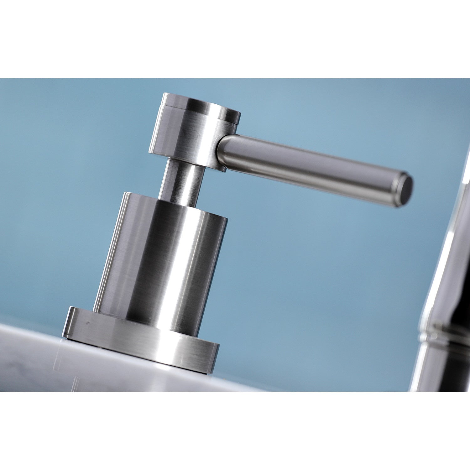 Kingston Brass Widespread Kitchen Faucet (KS8728DL) Brushed Nickel