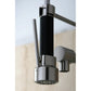 Kingston Brass Concord Single-Handle Pre-Rinse Kitchen Faucet in Brushed Nickel (KS8978DL) 