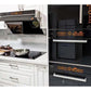 Fotile 24 in. Built-In Electric Wall Oven with Convection in Black Tempered Glass (KSG7003A)
