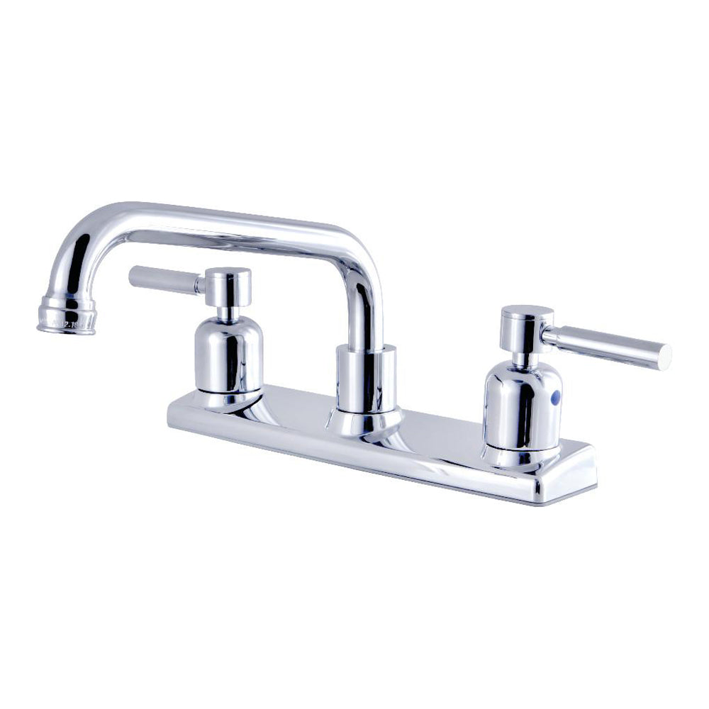 Kingston Brass Concord 8 in. Centerset Kitchen Faucet, Polished Chrome (FB2131DL) Polished Chrome