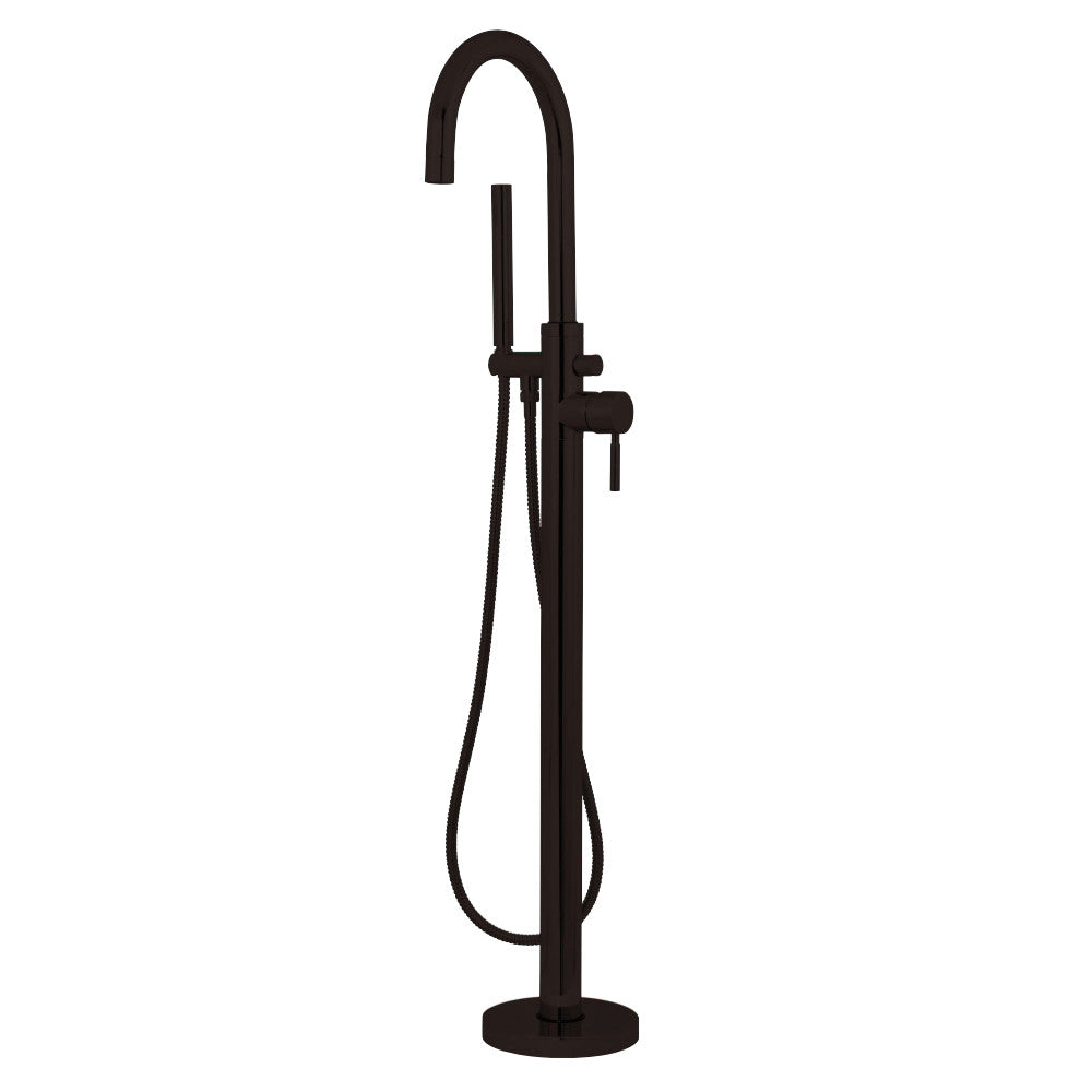 Kingston Brass Concord Freestanding Tub Faucet with Hand Shower (KS8158DL) Oil Rubbed Bronze