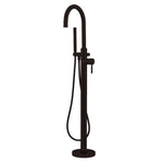 Kingston Brass Concord Freestanding Tub Faucet with Hand Shower (KS8155DL) Oil Rubbed Bronze